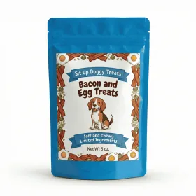 Bacon and Egg Dog Treats