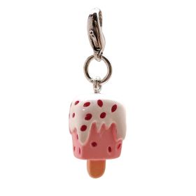 Poly 3D Strawberry Ice Cream Charm