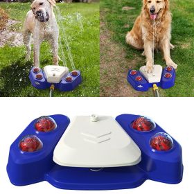 Paw Activated Dog Sprinkler and Outdoor Water Fountain