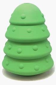 USA Made Christmas Tree Rubber Chew Toy for Large Dogs