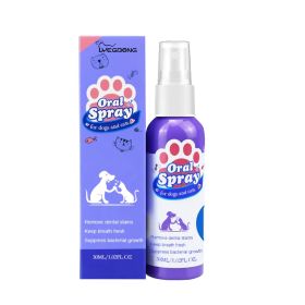 Yegbong Teeth Cleaning Spray for Dogs for Fresh Breath and Oral Care