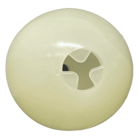 USA Made 4 Inch Glow in the Dark Dog Ball Treat Dispenser and Water Toy