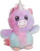 Steel Dog Big Eyed Plush Unicorn Dog Toy