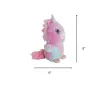 Steel Dog Big Eyed Plush Unicorn Dog Toy