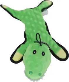 Steel Dog Flat Bumpy Gator Dog Toy