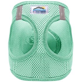 American River Solid Ultra Choke Free Dog Harness (Color: Teal, size: X-Large)
