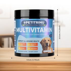 Dog Multivitamin Supplements for Daily Nutrition Self Pickup Only (Option: Default)