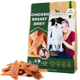 All Natural Chicken Jerky Dog Treats Grain Free High Protein 300 Gram (Option: Beloved Pets)
