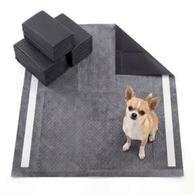 Charcoal Dog Training Pads 150 Pack 6 Layer Absorbent Odor Control 24 x 24 Inches (Option: Defaulttitle)