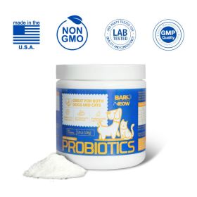 Bark and Meow Probiotics for Dogs and Cats with 7 Strains Prebiotics Pumpkin and Carrot (Option: 1pcs)