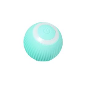 Automatic Moving Ball Toy for Dogs Interactive Indoor Pet Toy (Color: Blue)