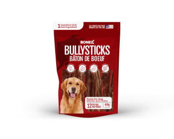 Bonez Standard Bully Sticks for Dogs 6 or 10 Inch 6 or 12 Count (Pack Quantity: 6, size: 6 Inch)