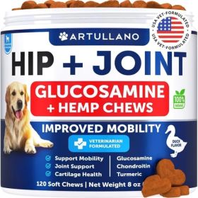 Hemp Hip and Joint Supplement for Dogs with Glucosamine (Option: 1pc)