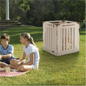 Convertible Indoor Outdoor Pet Playpen for Dogs and Puppies (Option: 4 Panel)