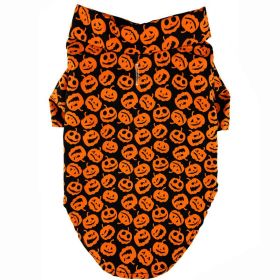 Halloween Camp Shirts for Dogs (Color: Halloween Jack-o-Lanterns, size: 2X-Large)