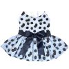 Blackberry Print Dog Dress with Matching Leash