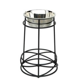 Tall Mesh Elevated Dog Bowl (size: large)