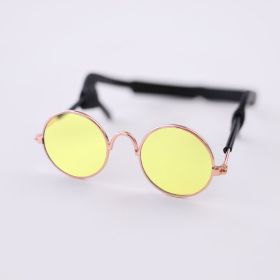 Pet Sunglasses for Dogs (Color: Yellow)